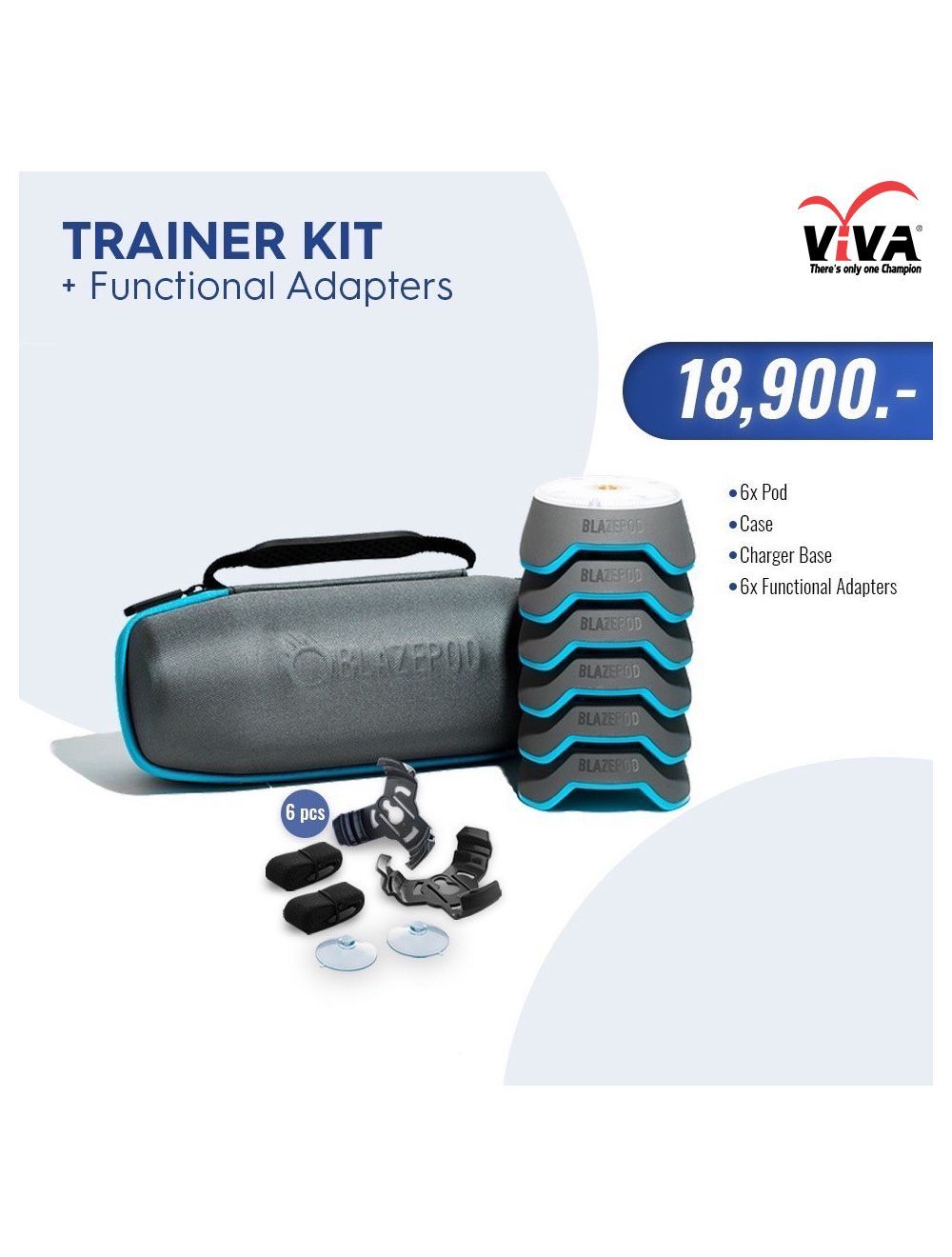 VIVA BLAZEPOD Trainer Kit 6 Pods