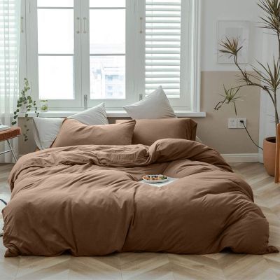 CHARM ชุดผ้าปูไม่รวมนวม รุ่น Classic - Brown 5ft'