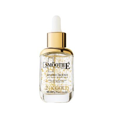 Smooth E 24K Gold Hydroboost Serum 30ml. เซรั่มบำรุงผิว (สำหรับผิวมีริ้วรอย หน้าหมองคล้ำ ฟื้นฟูผิว เผยผิวกระจ่างใส) [เซรั่มขายดีอันดับ 1]